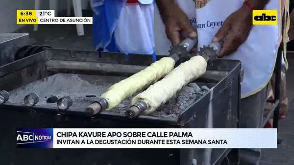Video: Chipa Kavuré apo sobre Calle Palma - ABC Noticias - ABC Color