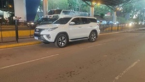 Brasileño detenido con camioneta con chapa adulterada en CDE