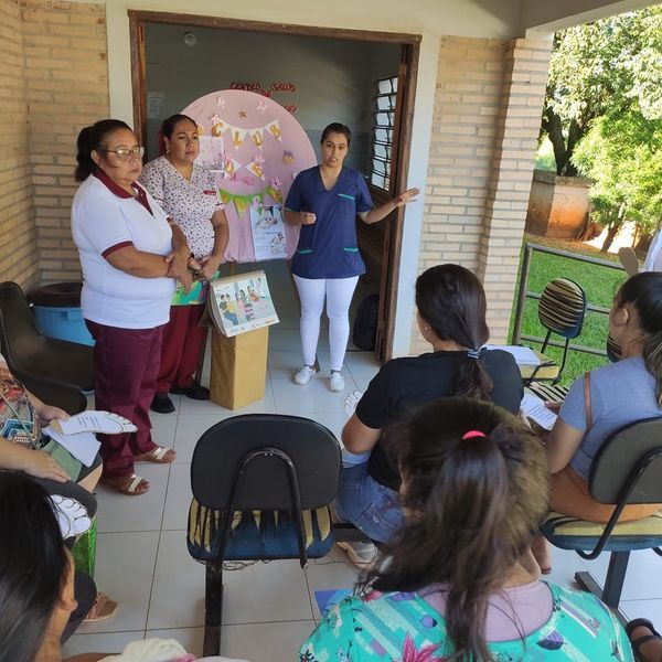 Preparan a mujeres del Distrito de Juan E. Oleary para un parto exitoso