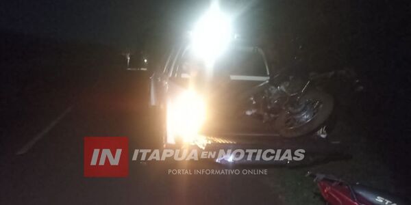 CHOQUE ENTRE MOTOCICLETAS DEJÓ VARIOS HERIDOS EN ALTO VERÁ - Itapúa Noticias