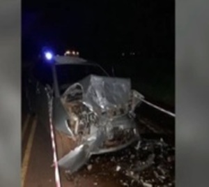 Ebrio al volante causó brutal accidente y dejó un muerto y heridos - Paraguay.com