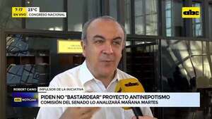 Video: Piden no “bastardear” proyecto antinepotismo  - ABC Noticias - ABC Color