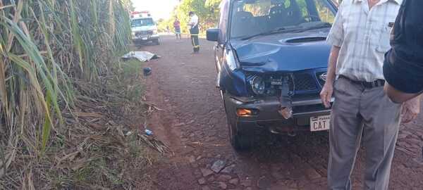 Un muerto en accidente de tránsito en Hohenau Puerto