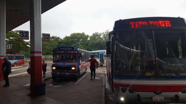 Semana Santa: Estación de Buses de Asunción espera a más de 240.000 personas  - Nacionales - ABC Color