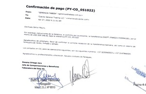 Cartes afirma que informe que lo vincula con condenada por el crimen de Marcelo Pecci es falso 