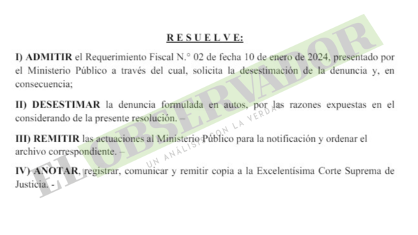 Prescribe causa a exautoridades del IPS y se da lugar a desestimación