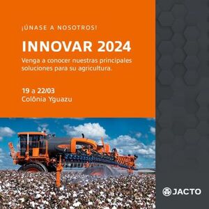 Jacto ofrece productos de alta tecnología desde la Feria Innovar 2024
