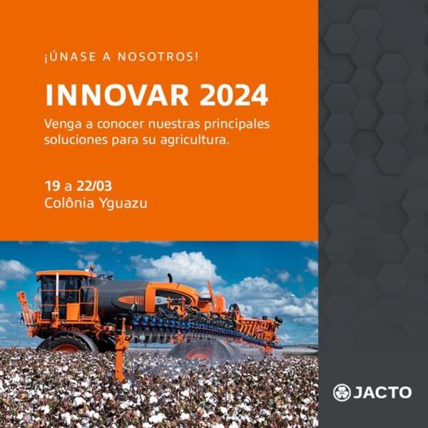 Jacto ofrece productos de alta tecnología desde la Feria Innovar 2024