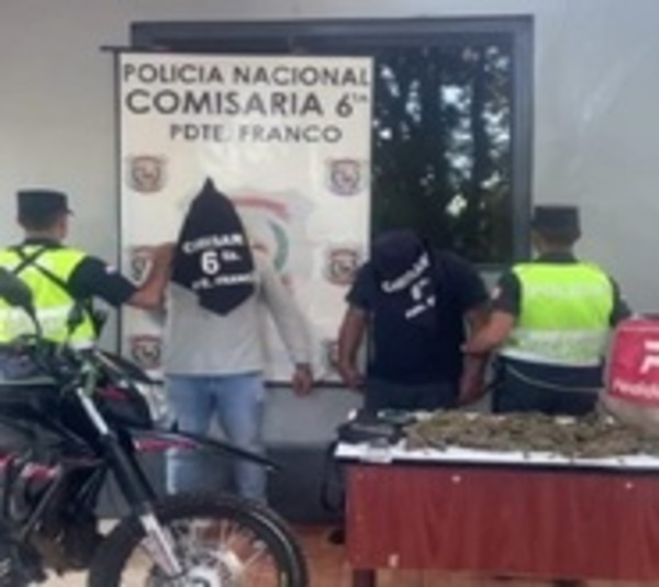 Detienen a dos presuntos traficantes de marihuana - Paraguay.com