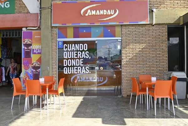 Abasto Norte da la bienvenida a la heladería Amandau - Empresariales - ABC Color