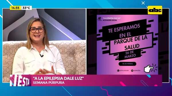 Video: “A la epilepsia dale luz” - Semana Púrpura - Ensiestados - ABC Color