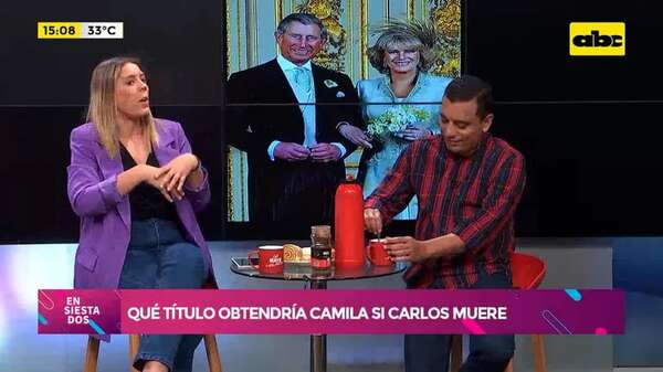 Video: ¿Qué título obtendría Camila si Carlos III muere? - Ensiestados - ABC Color
