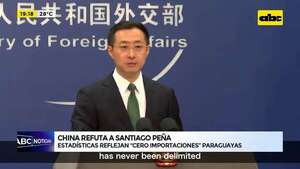 Video: China refuta a Santiago Peña y el mandatario paraguayo se ratifica en sus expresiones - ABC Noticias - ABC Color