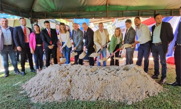 Realizan palada inicial de la nueva sede del Juzgado de Paz de Minga Porã