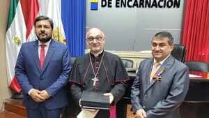 Monseñor Javier Pistilli fue declarado hijo dilecto de Encarnación