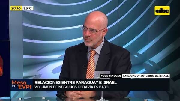 Video: relaciones entre Paraguay e Israel - Mesa de Periodistas - ABC Color