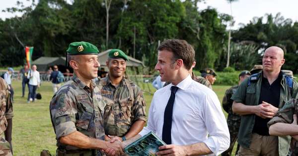 La Nación / Macron visita la Guayana Francesa