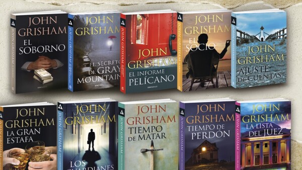 ÚH presenta una atrapante colección de John Grisham