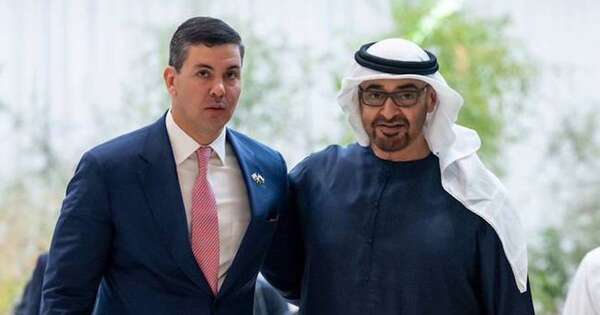 La Nación / Peña y su par emiratí hablaron sobre nuevas oportunidades de inversión