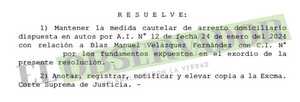 Exsíndico de Quiebras continuará bajo arresto domiciliario
