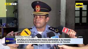 Video: Apuñaló al padrastro para defender a su mamá  - ABC Noticias - ABC Color