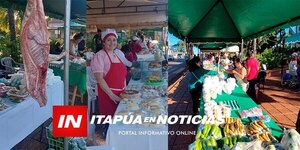  SE REALIZA GRAN FERIA AGROPECUARIA DE SEMANA SANTA EN CAMBYRETÁ  - Itapúa Noticias