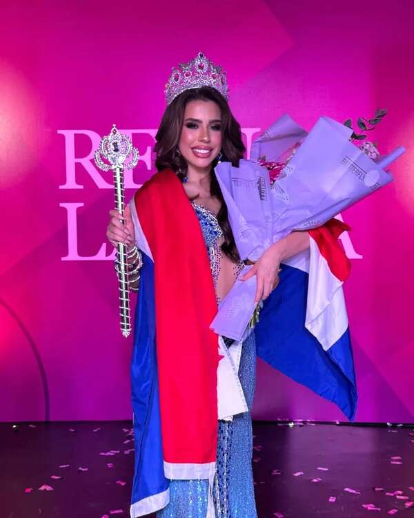 La paraguaya Sofía Verón se consagró Reina Latina Internacional 2024 - Gente - ABC Color