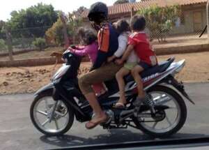 Semana Santa: niños en motos quedarán a cargo de la Codeni, advierte Caminera - Nacionales - ABC Color