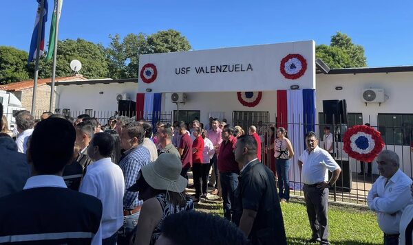 Valenzuela amplía su red de atención mediante renovada USF inaugurada por el Gobierno - .::Agencia IP::.