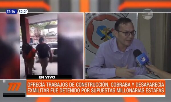 Ofrecía trabajos de construcción, cobraba y desaparecía | Telefuturo