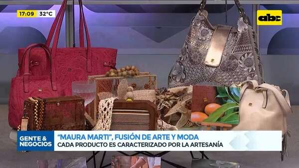 Video: “Maura Marti”, fusión de arte y moda - Gente & Negocios - ABC Color