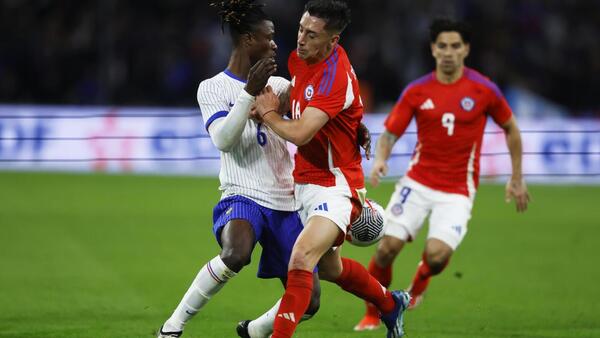 Francia logra un triunfo ajustado ante una Chile valiente