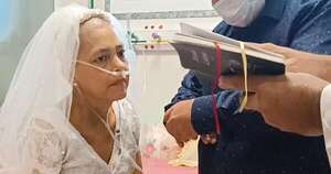 La Nación / Viral: paciente del Incan dio el “sí, quiero” en medio de lucha contra el cáncer
