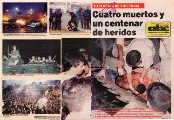 Se cumplen 25 años de la matanza del “Marzo paraguayo” - Nacionales - ABC Color