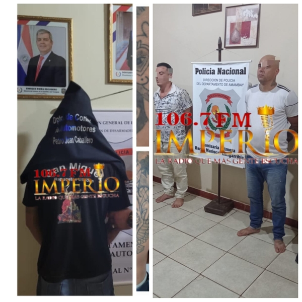 Expulsan del país a tres brasileños detenidos en operativos policiales - Radio Imperio 106.7 FM