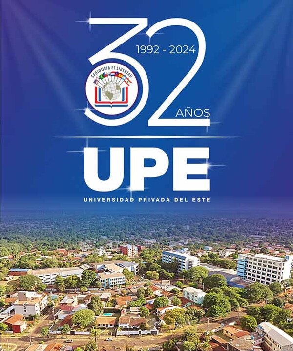 Universidad Privada del Este cumplió 32 años de excelencia educativa | DIARIO PRIMERA PLANA