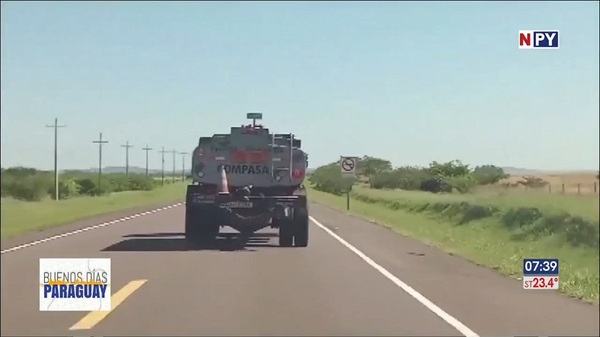 En total ebriedad manejaba un camión cisterna en Misiones - Noticias Paraguay