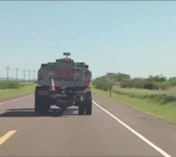 En total embriaguez manejaba un camión cisterna en Misiones - Paraguay.com