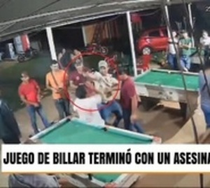 Juego de billar termina con una muerte en Curuguaty - Paraguay.com