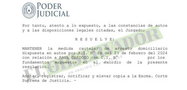 Niegan otra vez la libertad ambulatoria a abogado imputado por tráfico de influencias