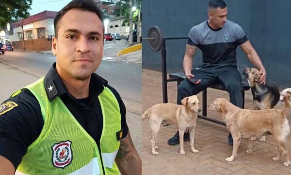 Carlos Ruiz, el agente policial que rescata perros – Prensa 5