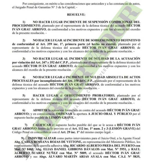 Héctor Grau afrontará juicio por supuesta agresión a Benjamín Zapag