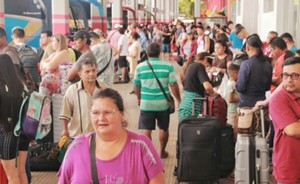 Semana Santa: Liberan horarios de buses por afluencia  de pasajeros