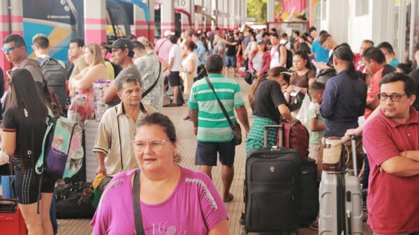 Liberan horarios de buses ante movimiento masivo de pasajeros - El Independiente