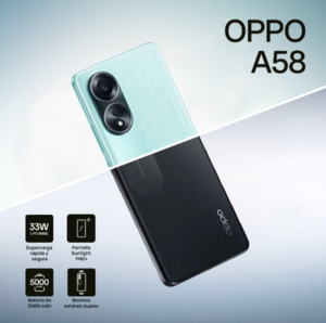 OPPO LANZA EN PARAGUAY SU NUEVO SMARTPHONE A58