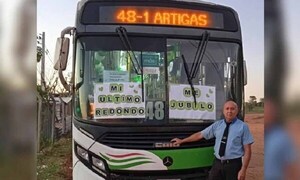 Chofer celebró su “último redondo” con sus pasajeros – Prensa 5