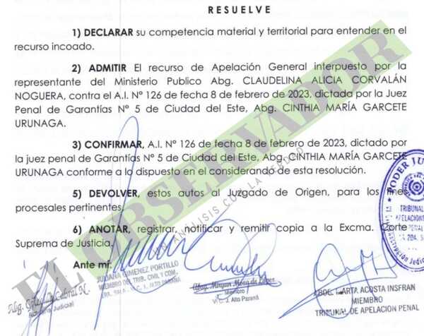 Cámara ratifica sobreseimiento definitivo a Sandra McLeod por omisión fiscal