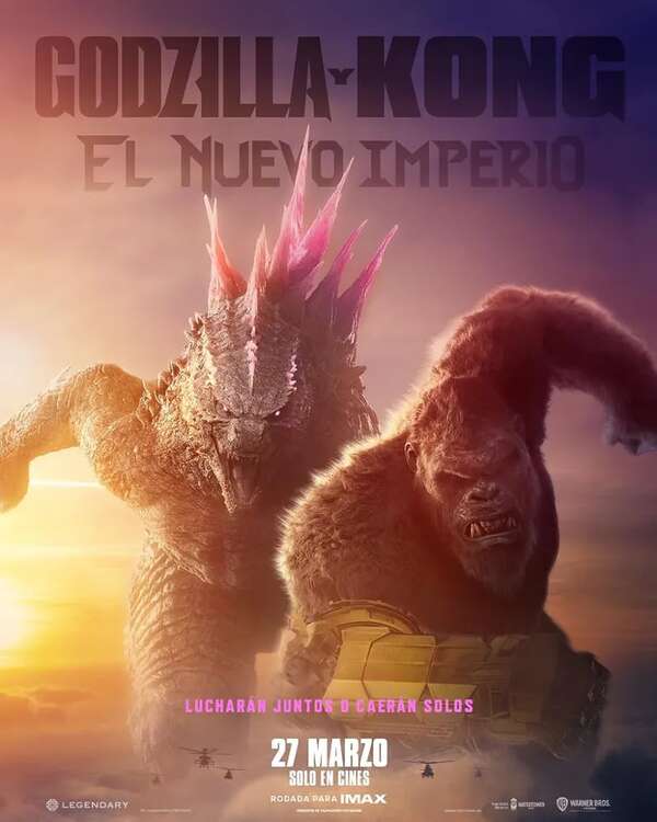 Godzilla y Kong: El nuevo imperio - Cine y TV - ABC Color