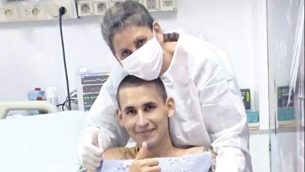 William recibió el corazón de joven que donó para varios