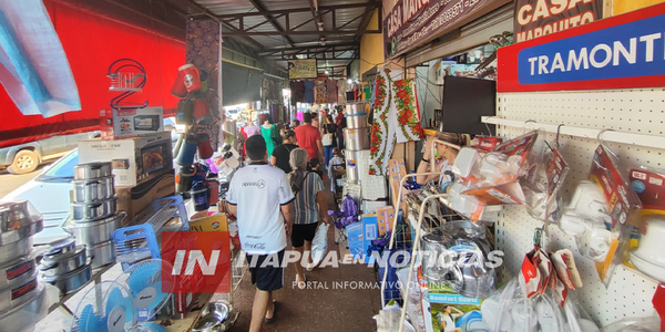 COMERCIANTES DEL CIRCUITO COMERCIAL DE ENCARNACIÓN ANHELAN EXITOSA SEMANA SANTA - Itapúa Noticias